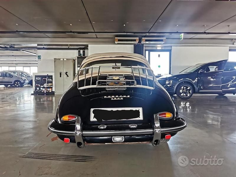 Usata Porsche 356 1960 Nero Cabrio
