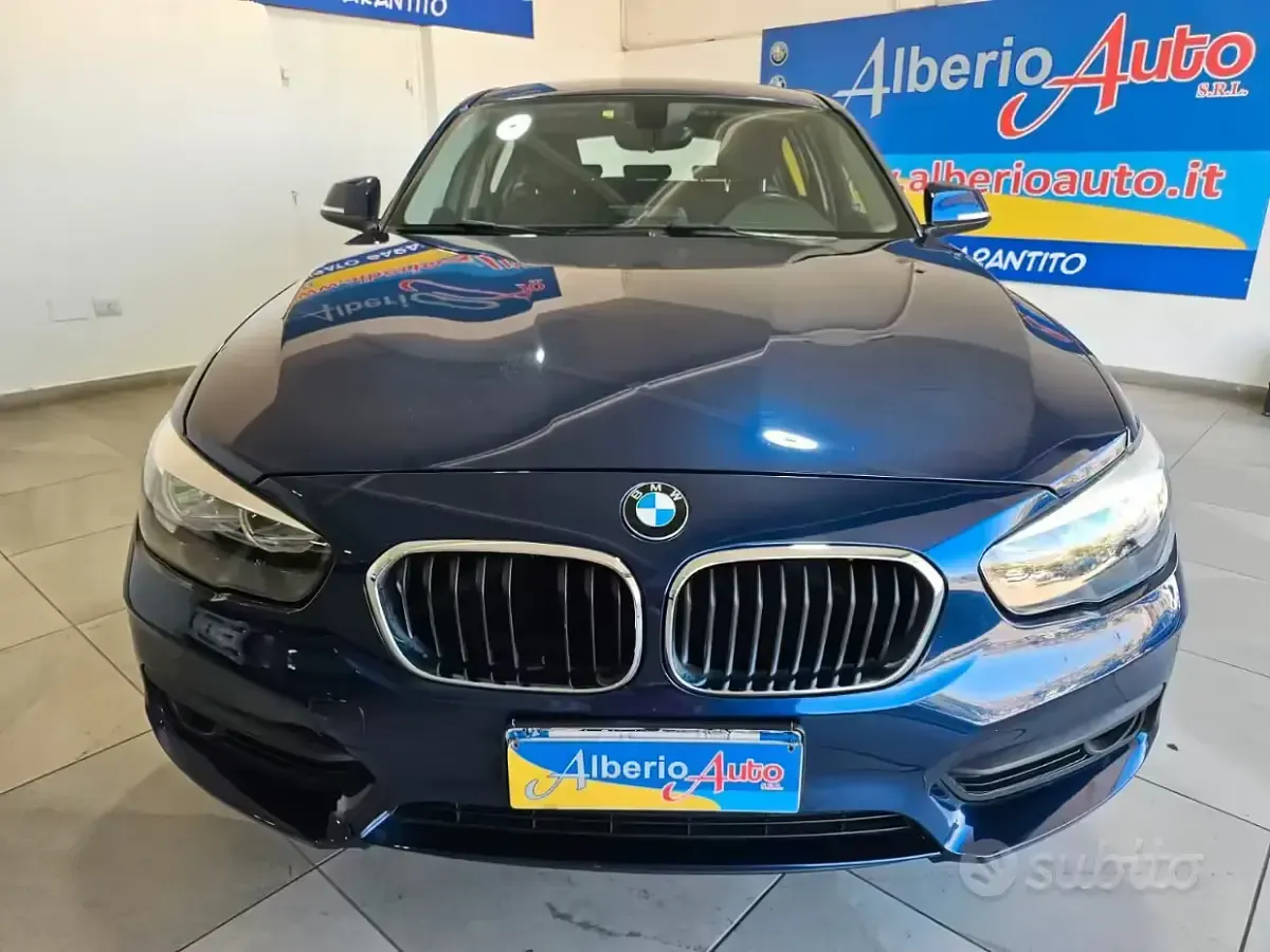 Usata BMW 116 116 CV (85 kW) 2018 Bluazzurro Utilitaria