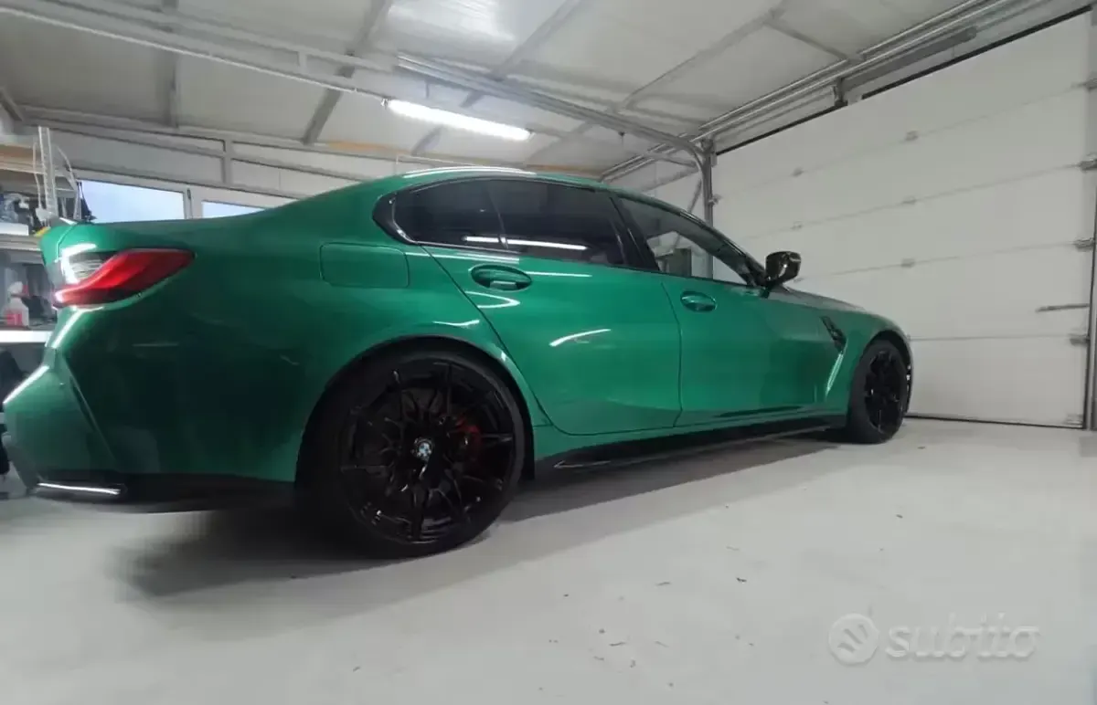 Usata BMW M3 510 CV (375 kW) 2023 Verde Berlina