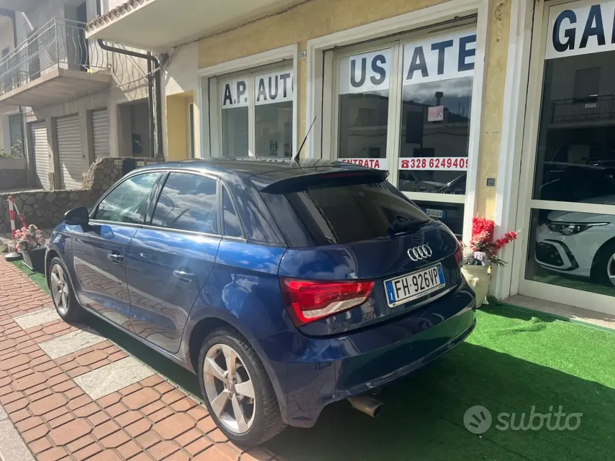 Usata Audi A1 Sport 82 CV (60 kW) 2017 Blu Utilitaria