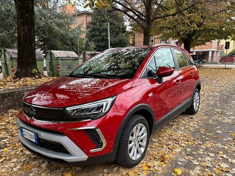Rosso Usata 2021 Opel Crossland X Elegance SUV | 14.900 € (Buon prezzo) - Immagine 1/4