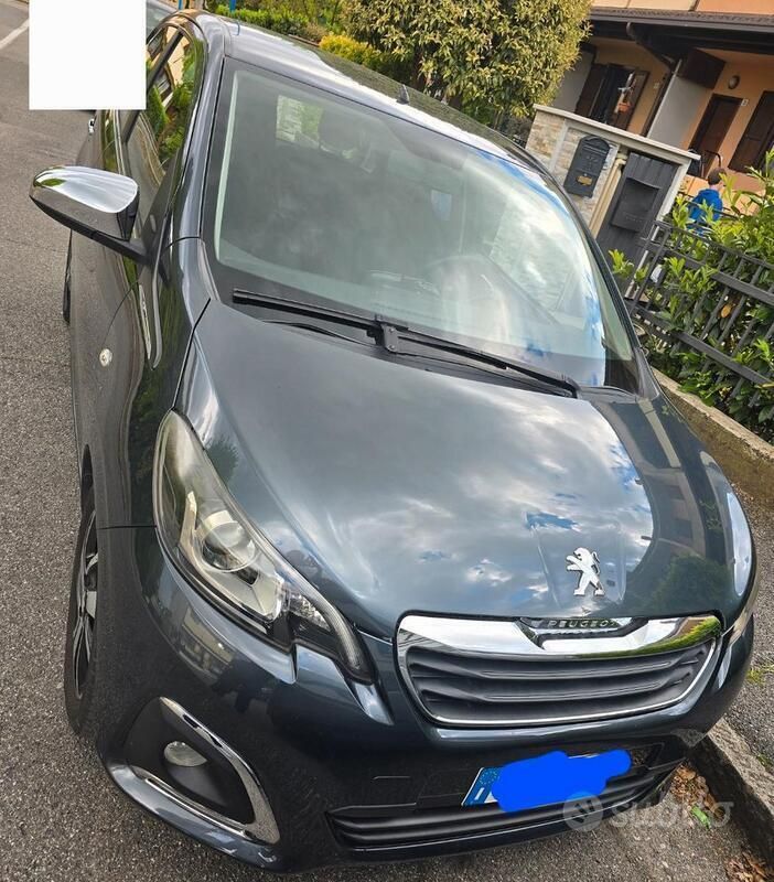 Usata Peugeot 108 82 CV (60 kW) 2015 Grigio Utilitaria