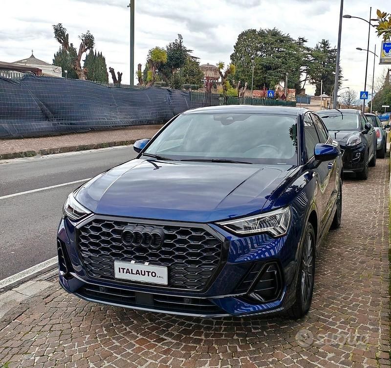 Usata Audi Q3 S-Line 150 CV (110 kW) 2022 Blu SUV