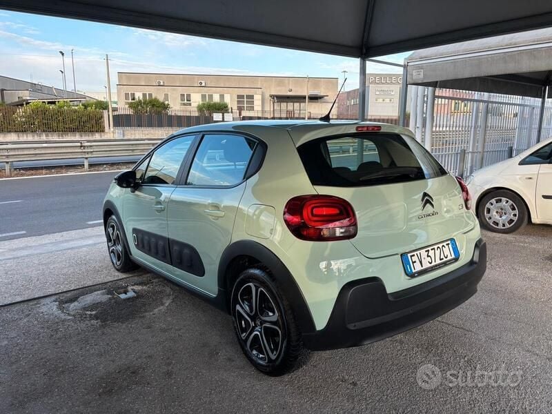 Usata Citroën C3 PureTech 83 CV (61 kW) 2019 Verde Utilitaria