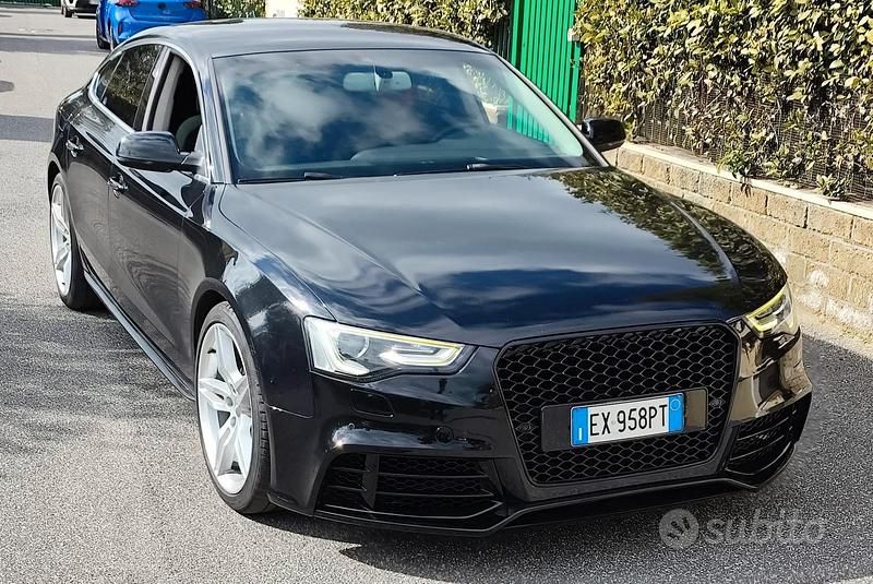 Usata Audi A5 177 CV (130 kW) 2014 Nero Coupé