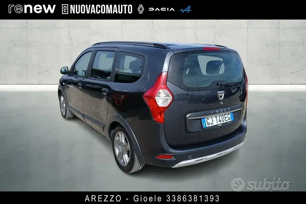 Usata Dacia Lodgy Stepway 116 CV (85 kW) 2022 Nero Monovolume