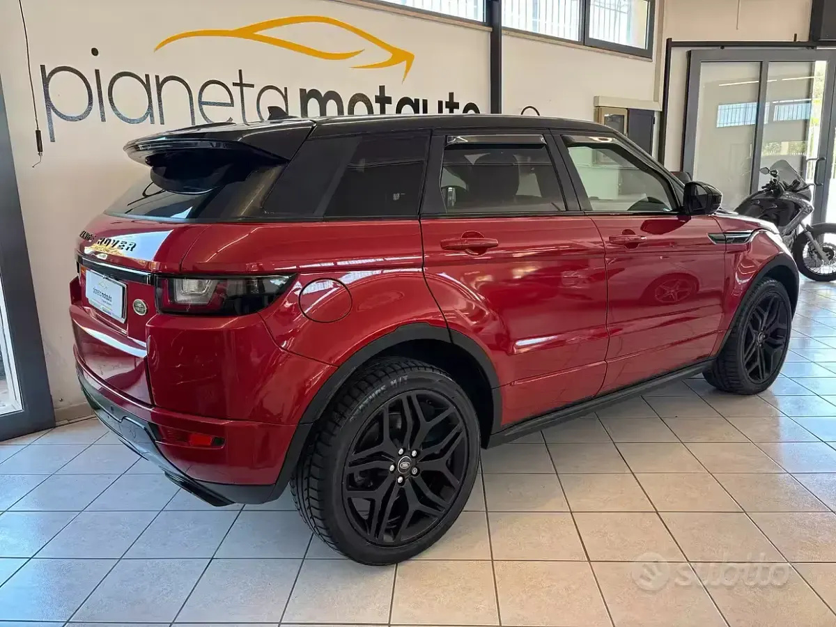 Usata Land Rover Range Rover evoque Dynamic 190 CV (139 kW) 2015 Rosso Station wagon