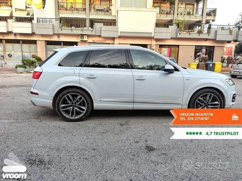 Usata Audi Q7 272 CV (200 kW) 2016 Bianco SUV