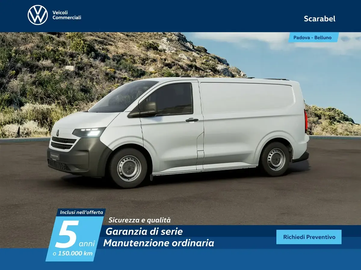 Nuova VW T7 2026 Bianco Furgone