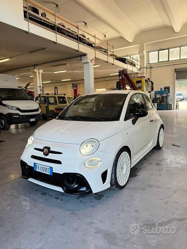 Usata Abarth 595 145 CV (106 kW) 2017 Bianco Berlina