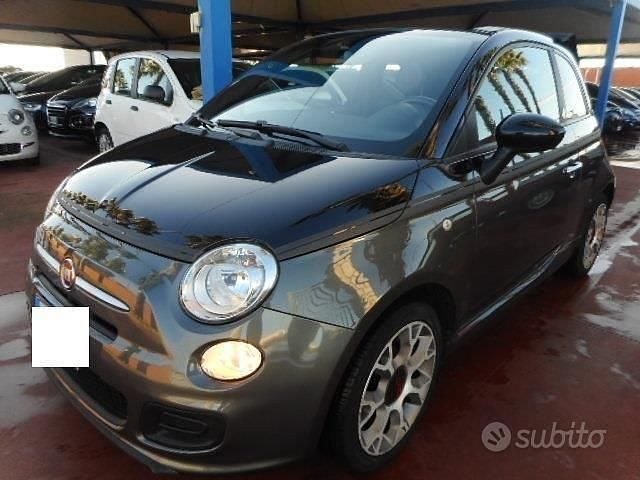 Usata Fiat 500C 69 CV (50 kW) 2013 Nero Cabrio