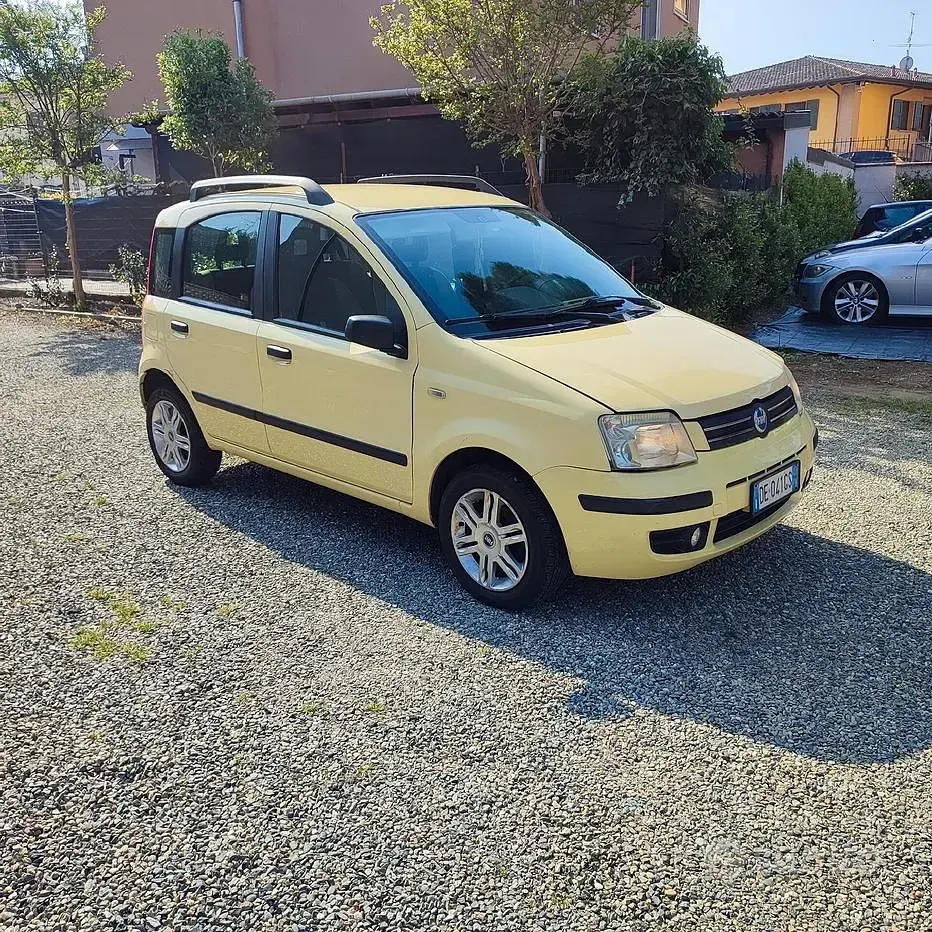 Usata Fiat Panda Dynamic 60 CV (44 kW) 2007 Giallo Utilitaria