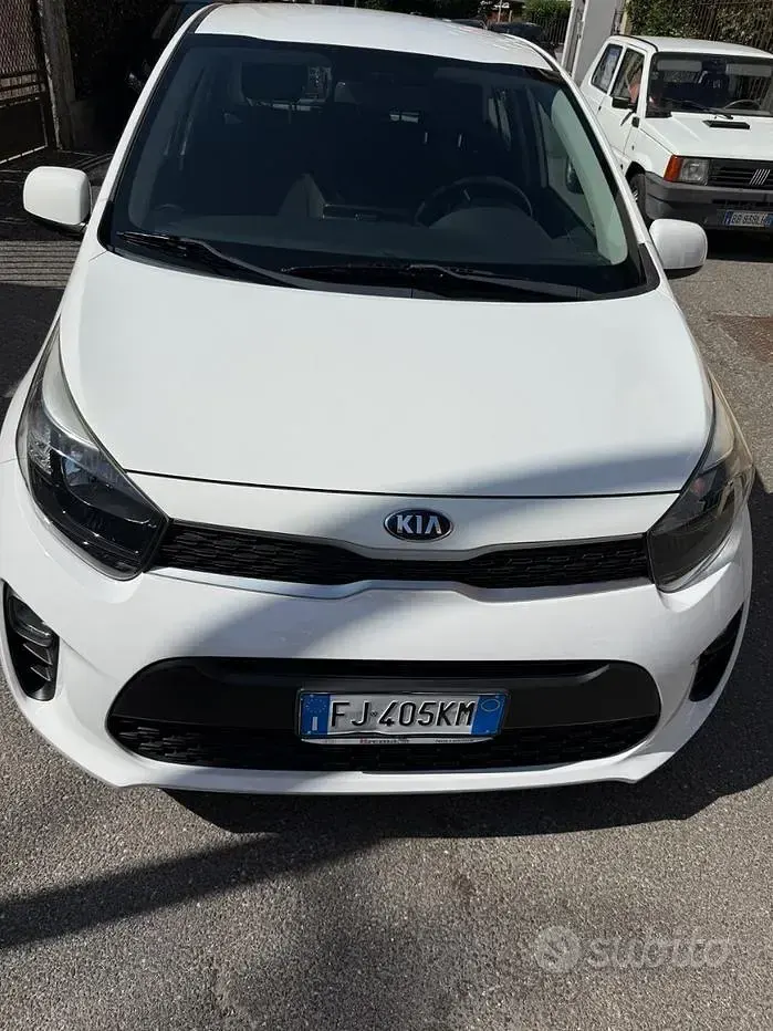 Usata Kia Picanto 67 CV (49 kW) 2017 Bianco Utilitaria
