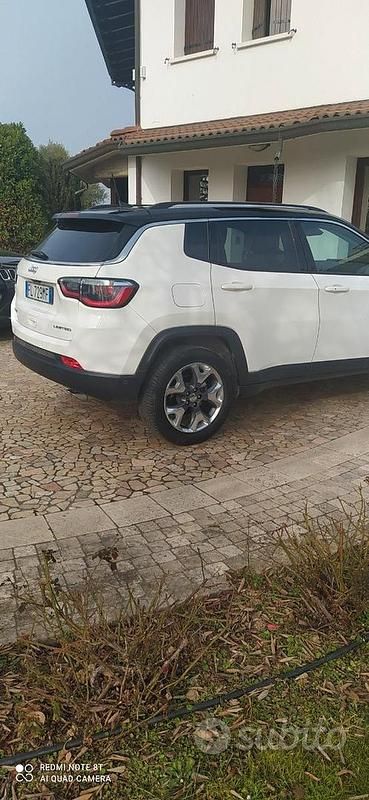 Usata Jeep Compass Limited 140 CV (102 kW) 2019 Bianco SUV