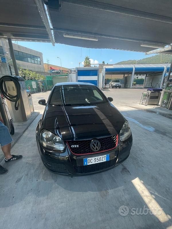 Usata VW Golf V 200 CV (147 kW) 2007 Nero Utilitaria