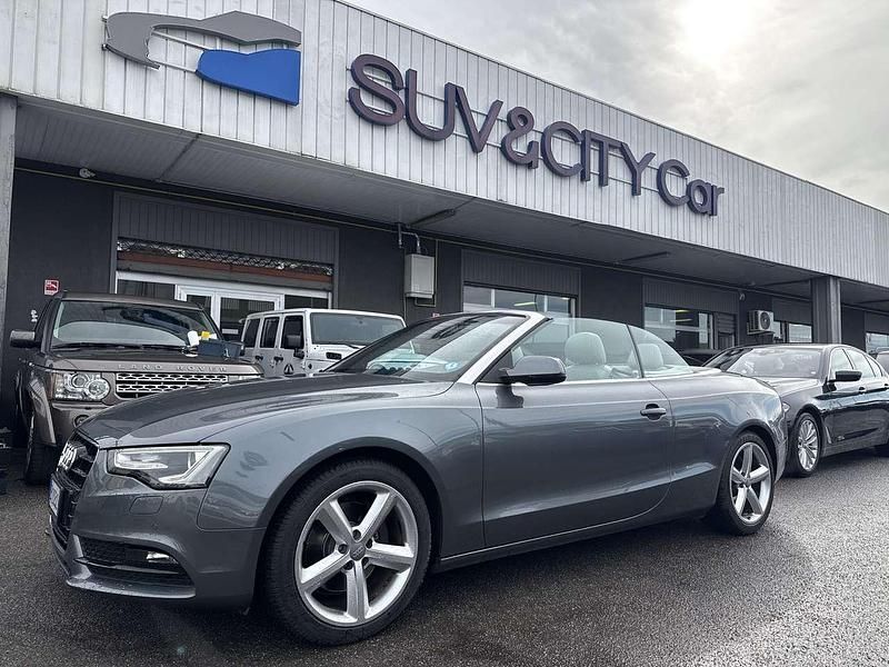 Usata Audi A5 Cabriolet Advanced 245 CV (180 kW) 2012 Grigio Cabrio