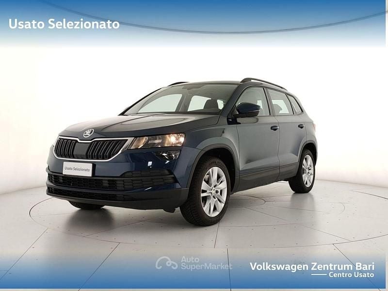 Blu Usata 2021 Skoda Karoq Ambition SUV | 17.950 € (Super prezzo) - Immagine 1/4