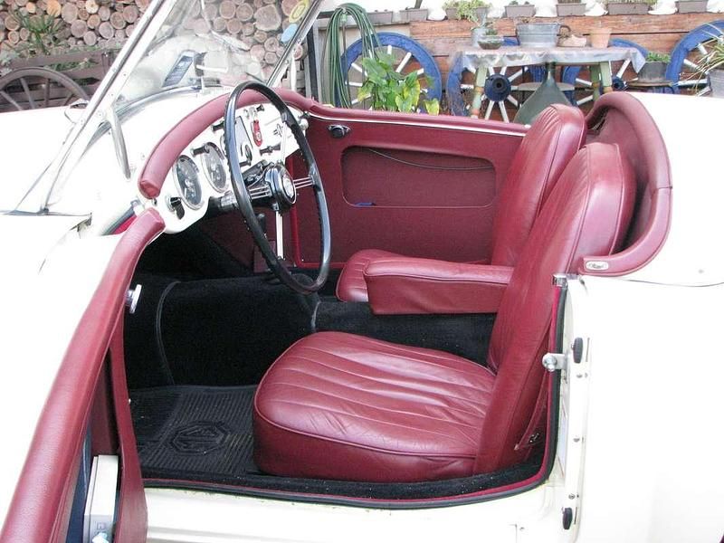 Usata MG MGA 73 CV (53 kW) 1958 Bianco Cabrio