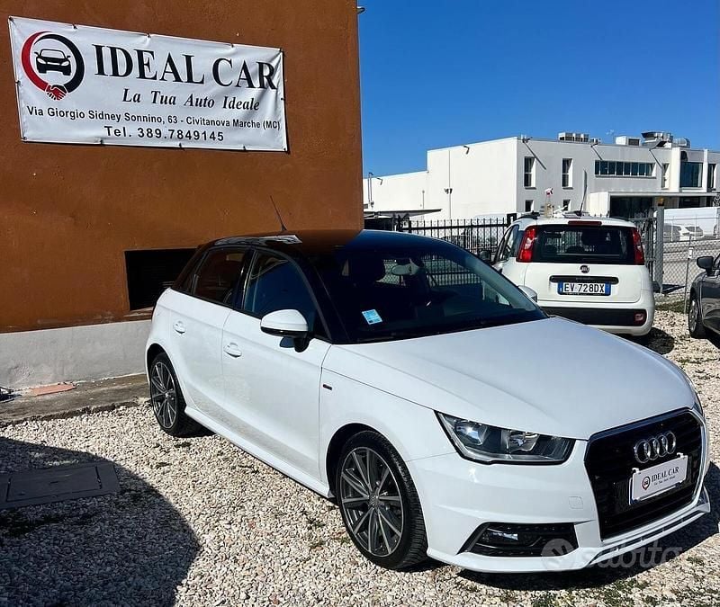 Usata Audi A1 Admired 90 CV (66 kW) 2017 Bianco Utilitaria