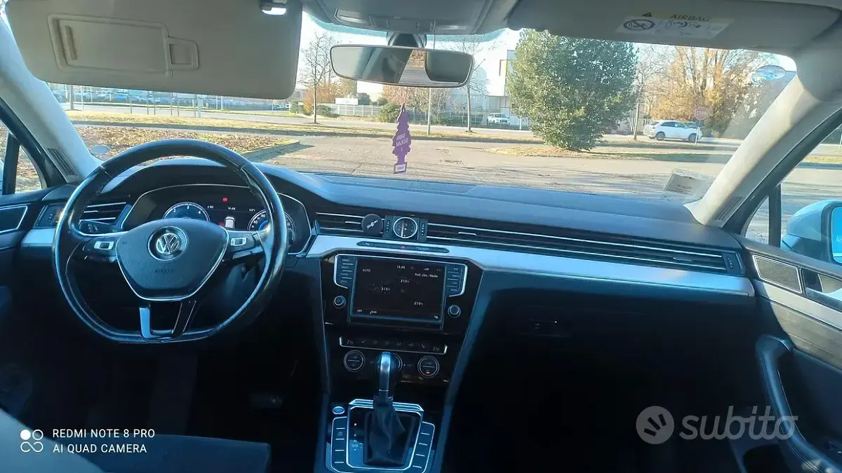 Usata VW Passat 150 CV (110 kW) 2015 Grigio Station wagon