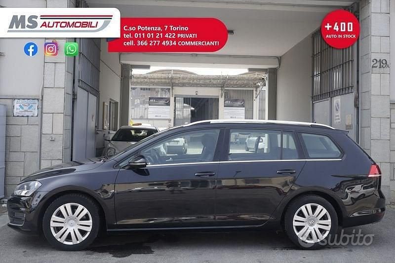 Usata VW Golf VII Highline 150 CV (110 kW) 2015 Nero Station wagon