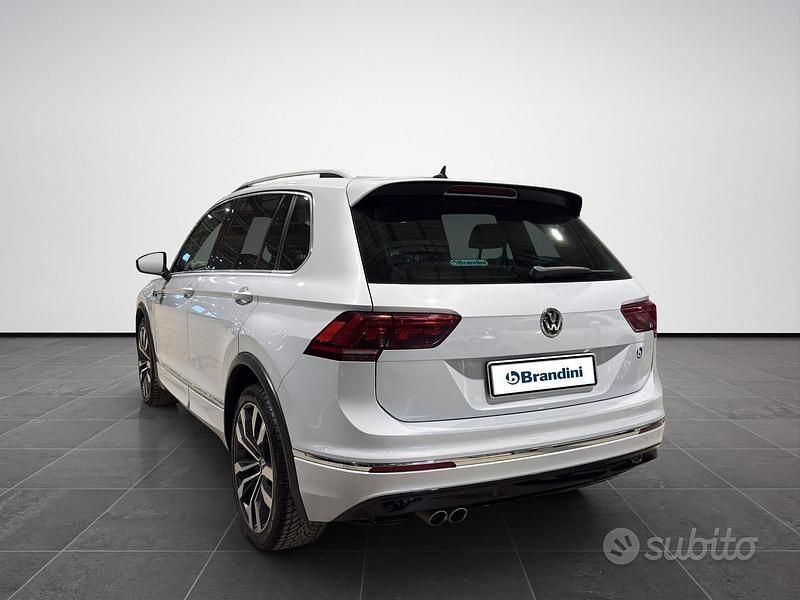 Usata VW Tiguan Advance 150 CV (110 kW) 2018 Bianco SUV