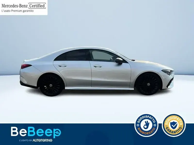 Usata Mercedes CLA200 AMG Line Premium Plus 150 CV (110 kW) 2023 Argento metallizzato Coupé