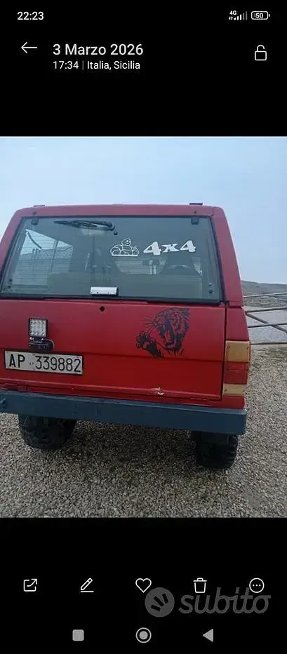Usata Nissan Patrol 1989 Rosso SUV