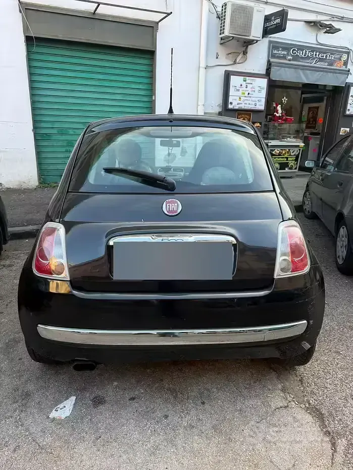 Usata Fiat 500 95 CV (69 kW) 2011 Nero Berlina