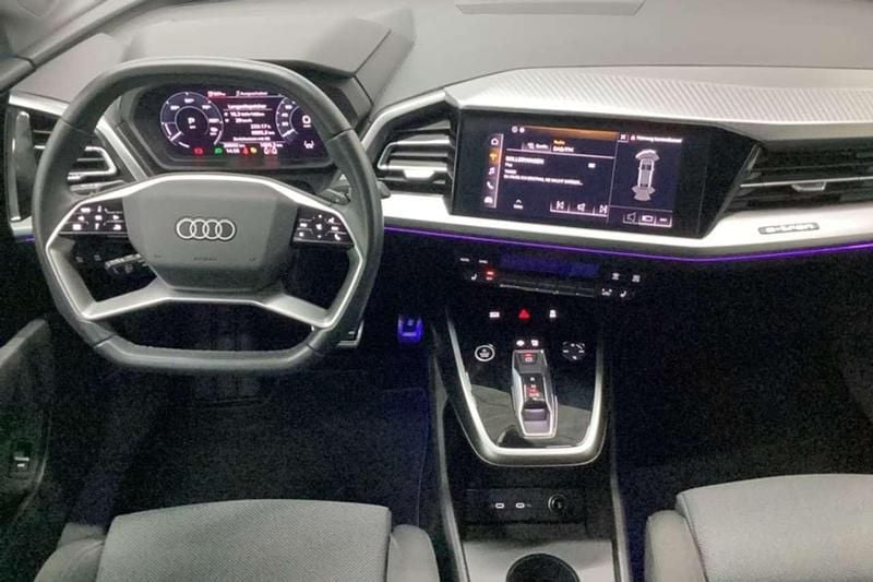 Usata Audi Q4 e-tron S-Line 69 kW (95 CV) 2022 Nero metallizzato SUV