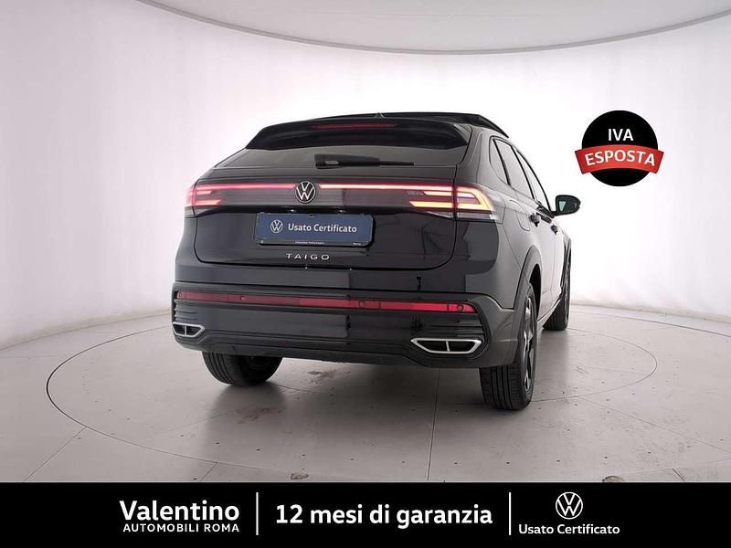 Usata VW Taigo R-line 116 CV (85 kW) 2025 Nero SUV