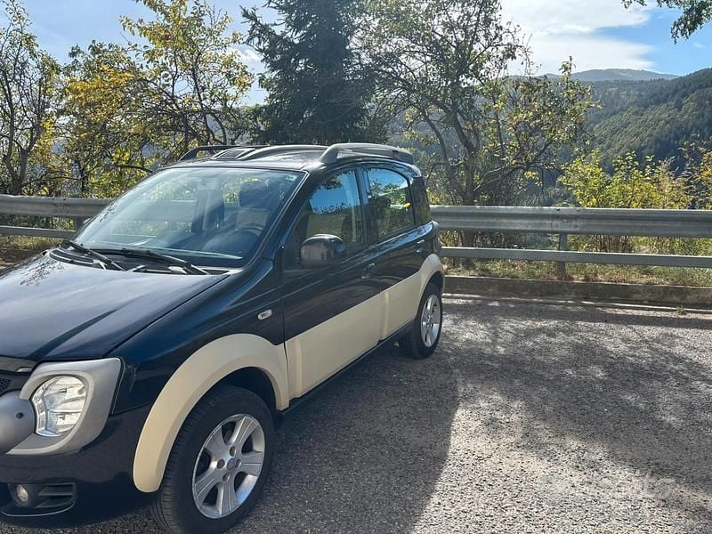Usata Fiat Panda 4x4 Cross 75 CV (55 kW) 2010 Nero Utilitaria