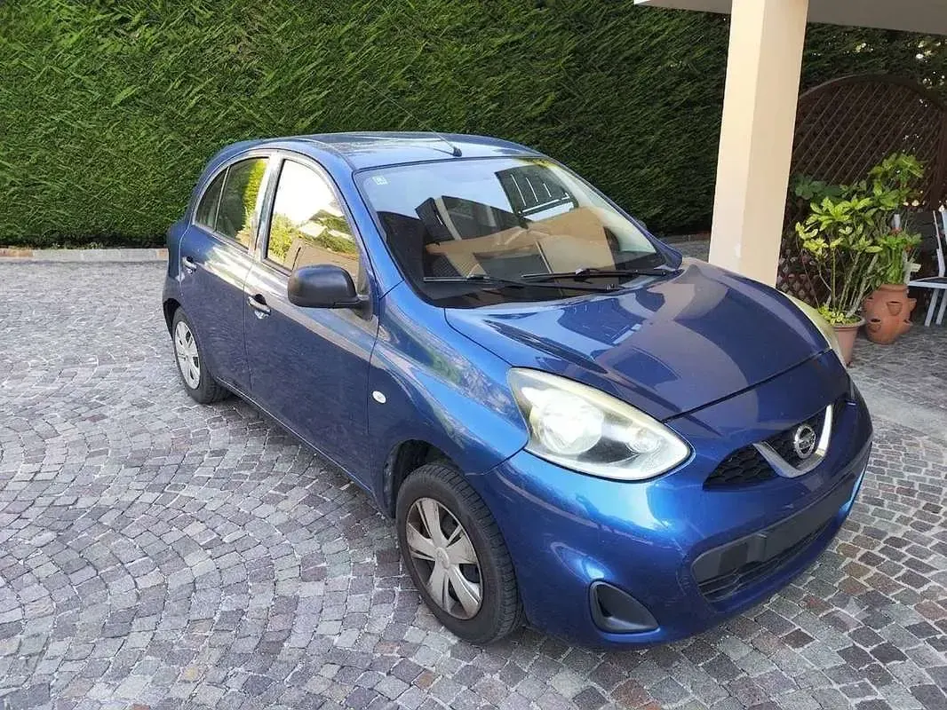 Usata Nissan Micra Acenta 80 CV (58 kW) 2014 Blu/azzurro Utilitaria
