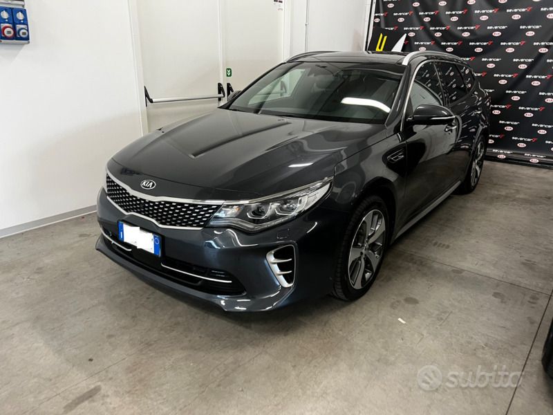 Grigio Usata 2017 Kia Optima GT-Line Tre volumi | 15.000 € (Buon prezzo) - Immagine 1/4
