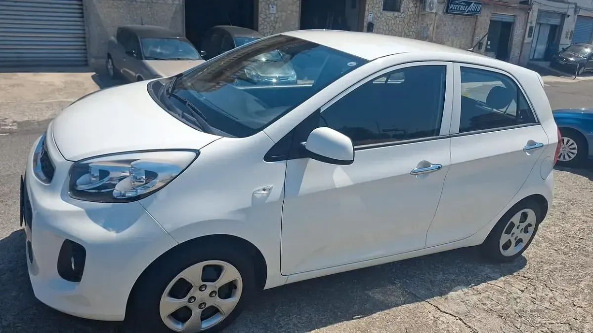 Usata Kia Picanto 67 CV (49 kW) 2015 Bianco Utilitaria