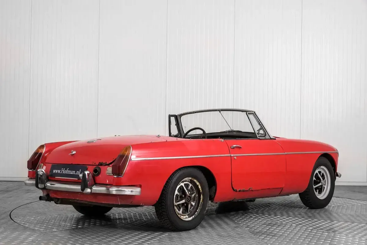 Usata MG B 97 CV (71 kW) 1971 Rosso Cabrio