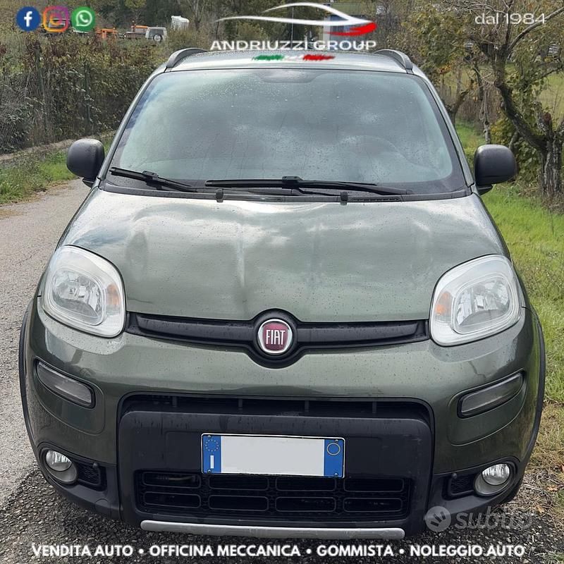Usata Fiat Panda 4x4 Climbing 95 CV (69 kW) 2018 Verde Utilitaria