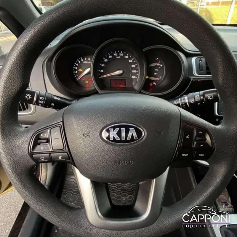 Usata Kia Rio Active 75 CV (55 kW) 2017 Nero Berlina