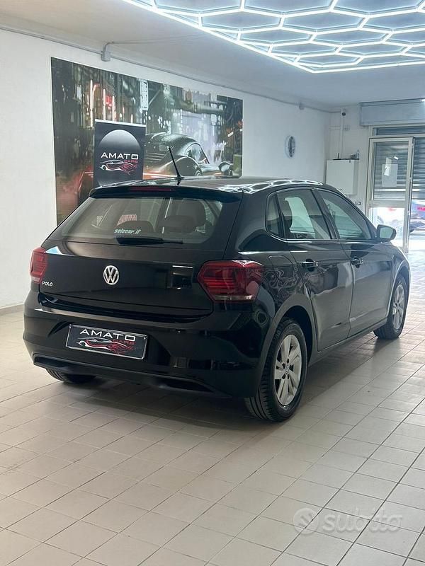 Usata VW Polo Business 95 CV (69 kW) 2018 Nero Berlina