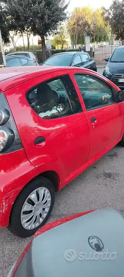 Usata Citroën C1 68 CV (50 kW) 2007 Rosso Utilitaria