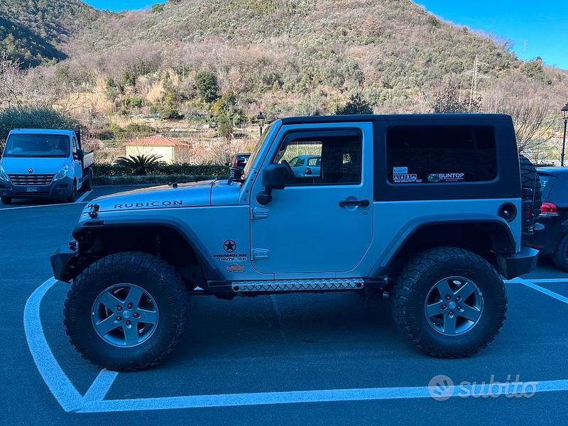 Usata Jeep Wrangler Rubicon 200 CV (147 kW) 2010 Grigio SUV