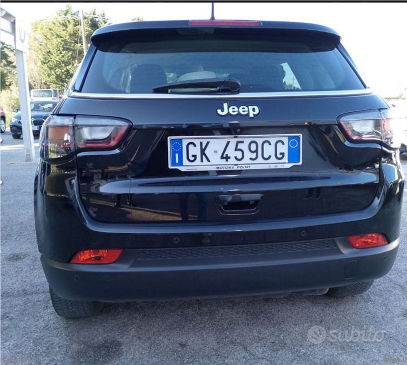 Usata Jeep Compass 131 CV (96 kW) 2022 Nero SUV
