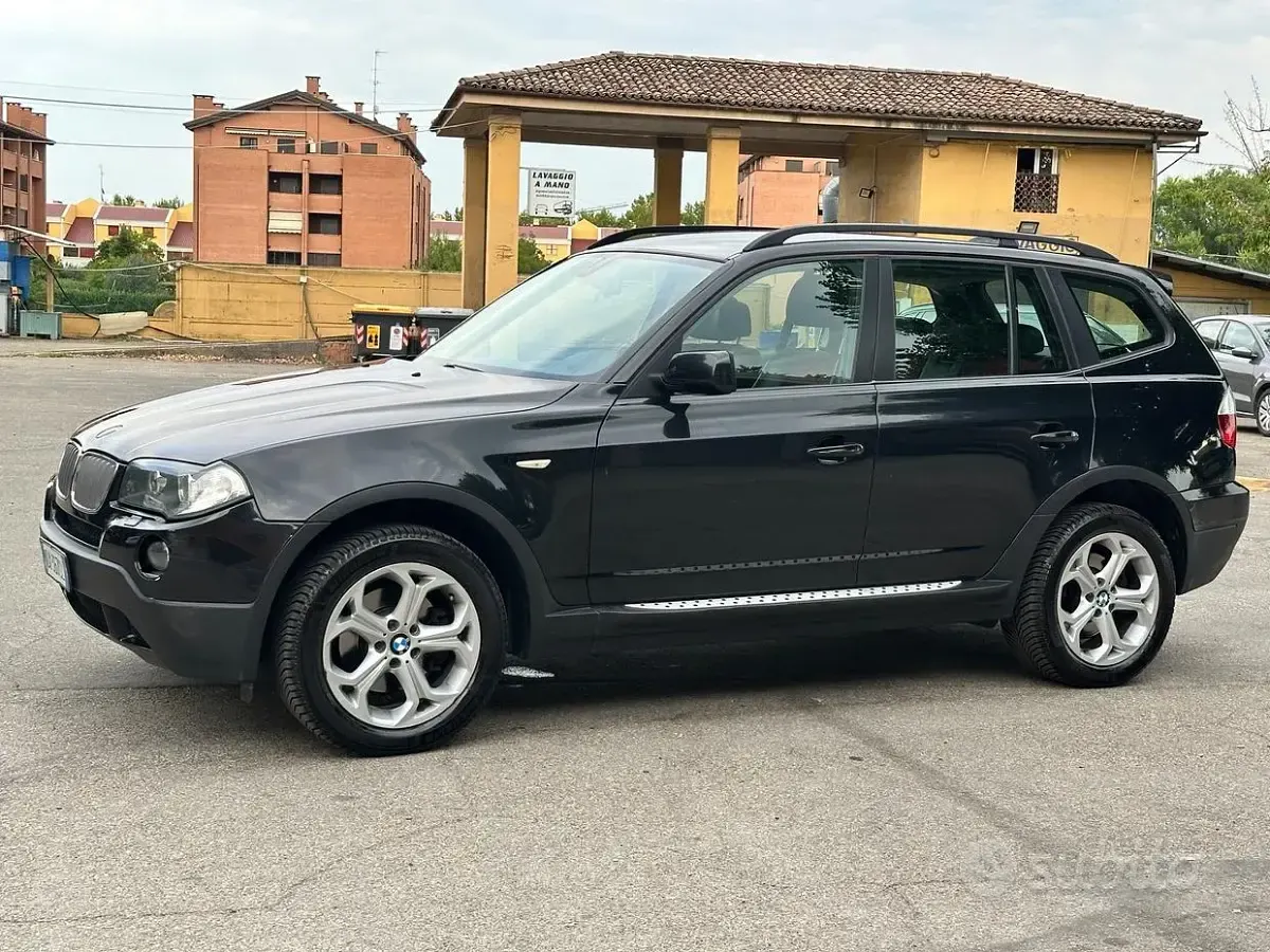 Usata BMW X3 Sport Line 177 CV (130 kW) 2009 Nero SUV