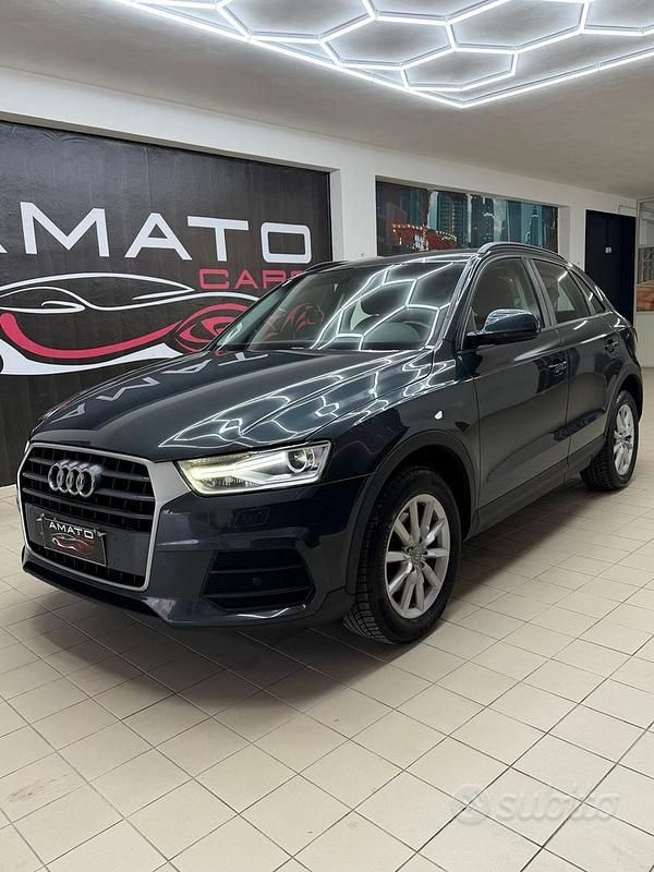 Usata Audi Q3 150 CV (110 kW) 2018 Blu SUV