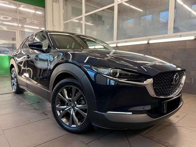 Usata Mazda CX-30 Exceed 179 CV (131 kW) 2019 Blu/azzurro SUV