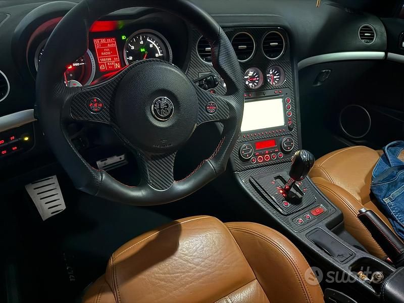 Usata Alfa Romeo Brera 200 CV (147 kW) 2010 Rosso Coupé