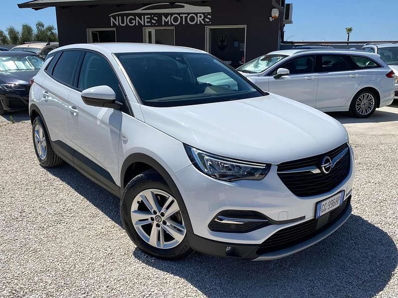 Bianco Usata 2021 Opel Grandland X Elegance SUV | 16.299 € (Buon prezzo) - Immagine 1/4