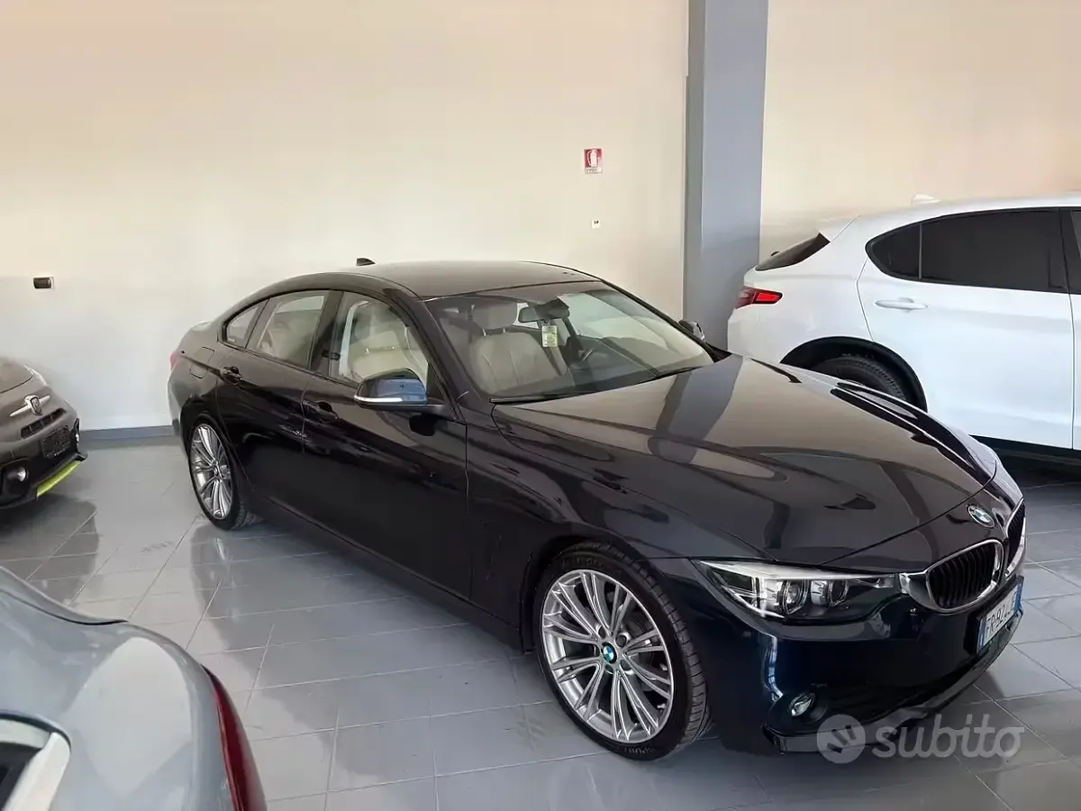 Usata BMW 420 Coupé Luxury Line 190 CV (139 kW) 2019 Blu Coupé