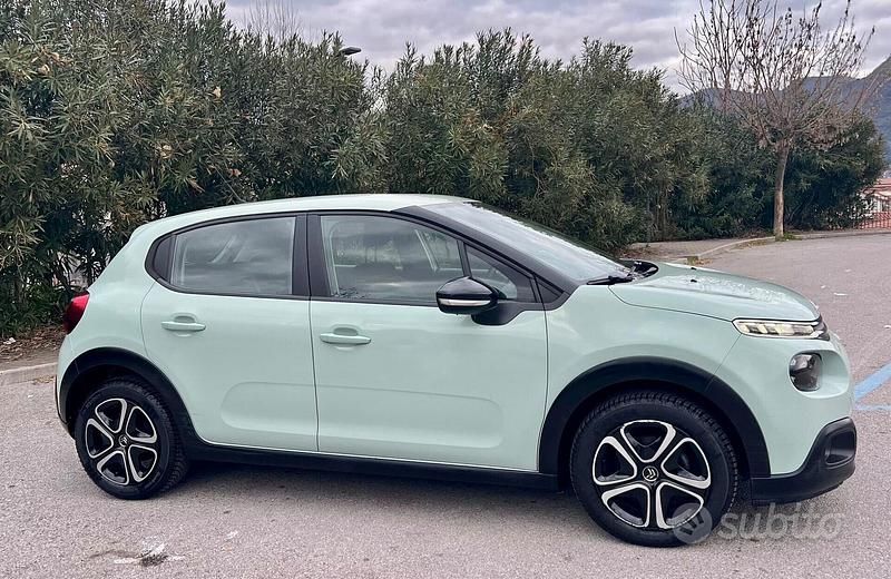 Usata Citroën C3 PureTech 82 CV (60 kW) 2017 Verde Berlina