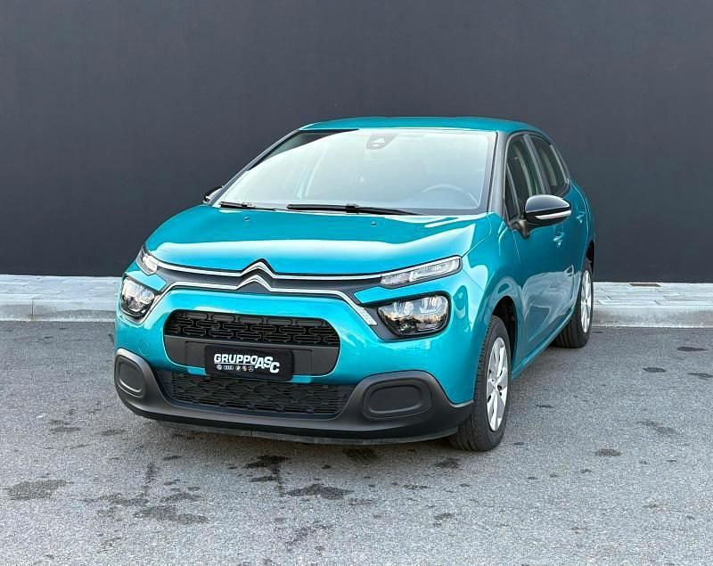 Usata Citroën C3 Feel 83 CV (61 kW) 2021 Blu/azzurro Utilitaria